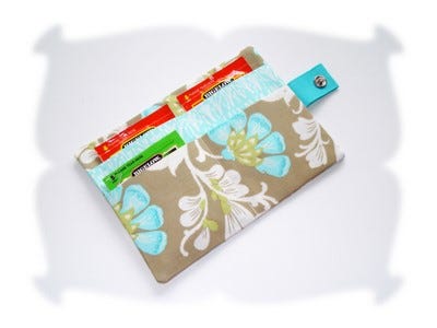 Easy Tea Bag Holder | Machine Embroidery Designs by JuJu