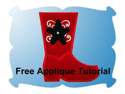 Machine Embroidery Applique Tutorial
