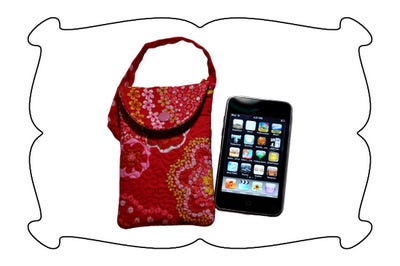 IPhone Quilted All In One Case | Machine Embroidery Designs by JuJu