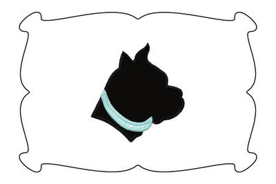 Dog Silhouette Appliques ALL BREEDS | Machine Embroidery Designs by JuJu