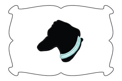 Dachshund Applique | Machine Embroidery Designs by JuJu