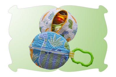 Paci Pod | Machine Embroidery Designs by JuJu