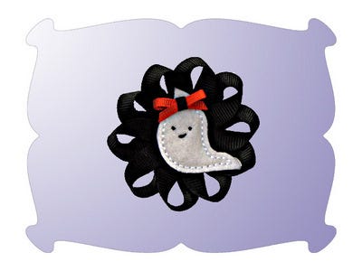 Ghost Snap Clip Mini | Machine Embroidery Designs by JuJu