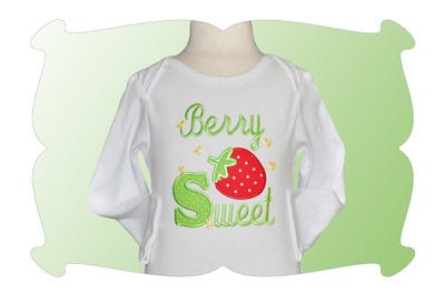 Berry Sweet Applique | Machine Embroidery Designs by JuJu