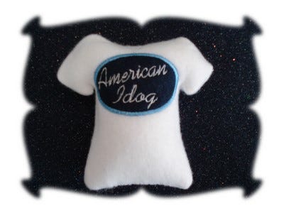 American Idog Dog Toy | Machine Embroidery Designs by JuJu