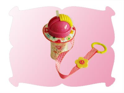 Sippy Cup Leash | Machine Embroidery Designs by JuJu
