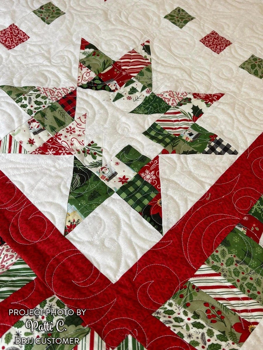 Overlapping Swirls End-to-End Quilting Embroidery Design