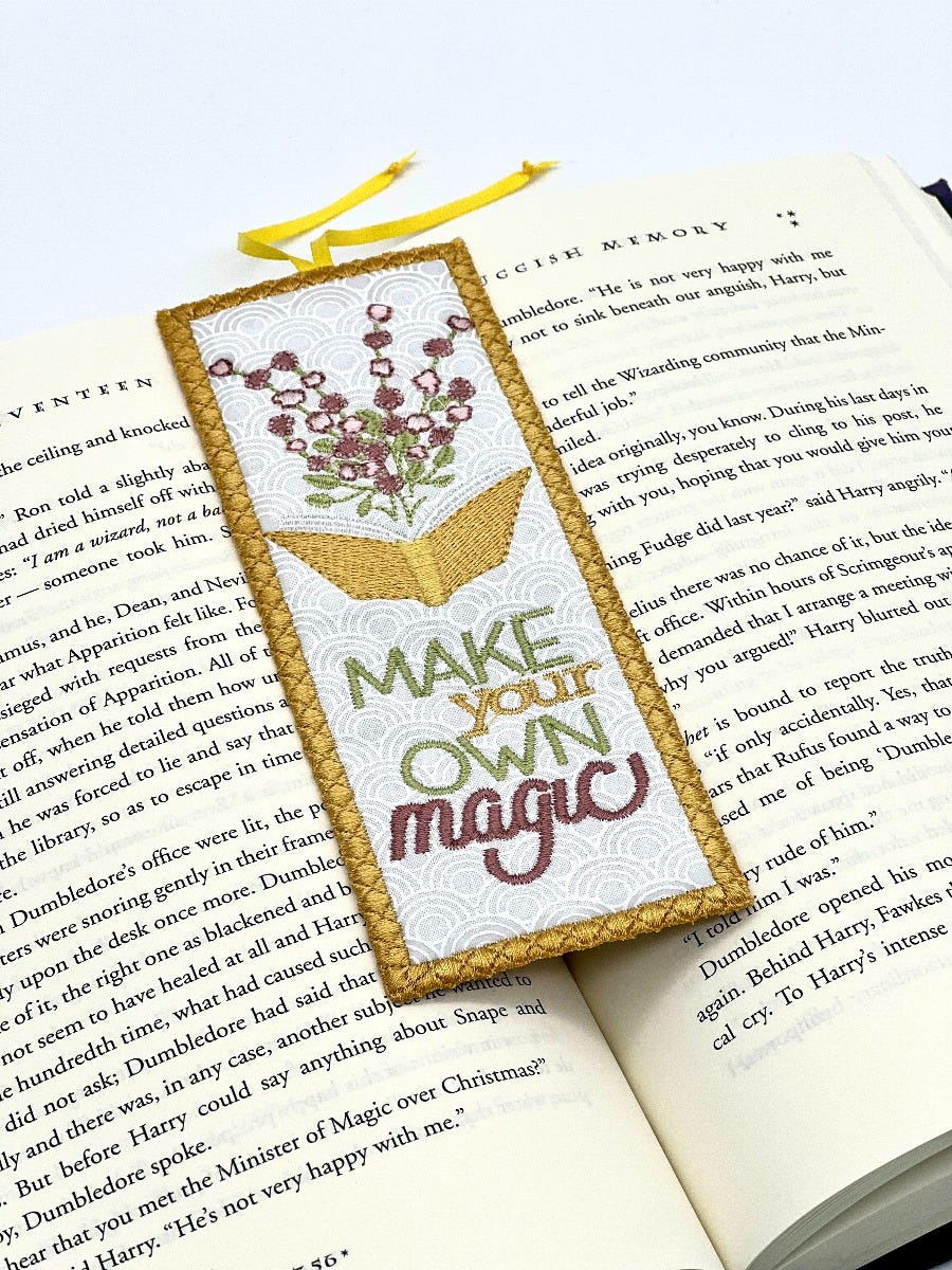ITH Bookmarks Set 3 | Machine Embroidery Designs by JuJu