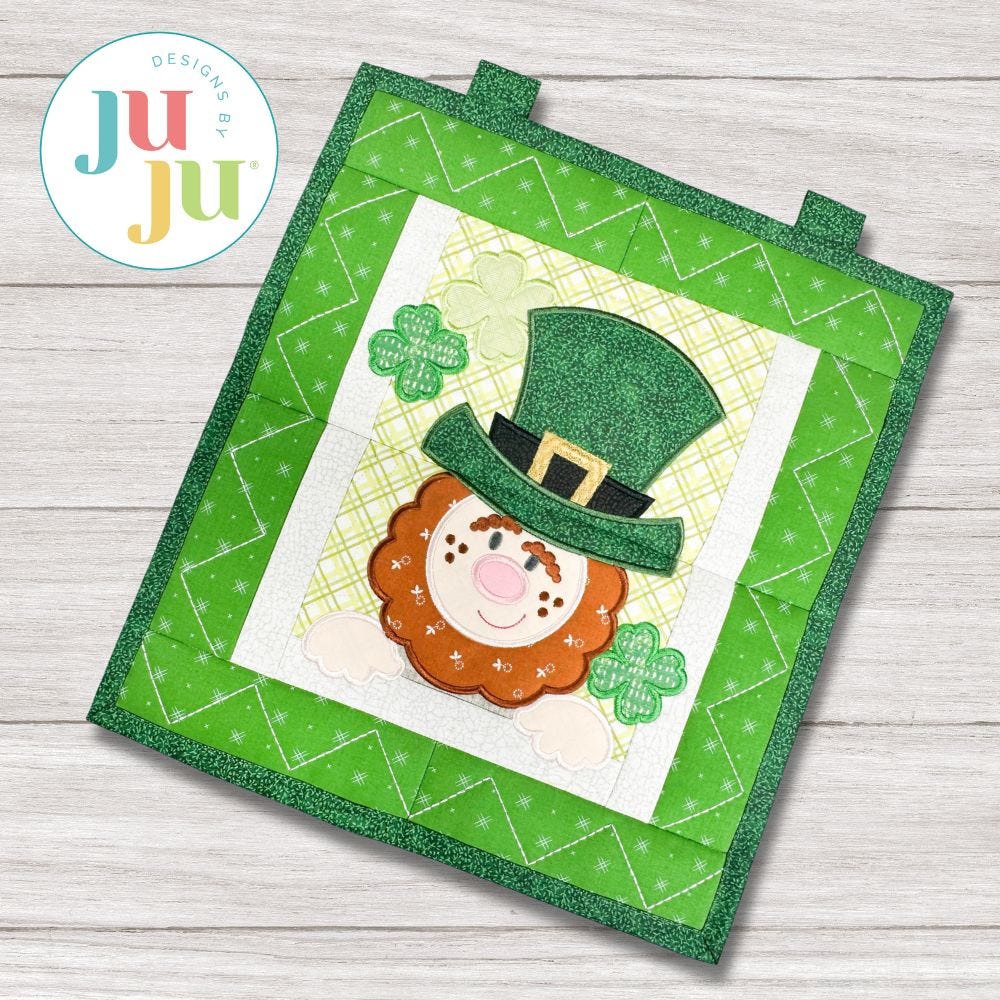 ITH Modular Seasonal Table Runner | Machine Embroidery Designs by JuJu