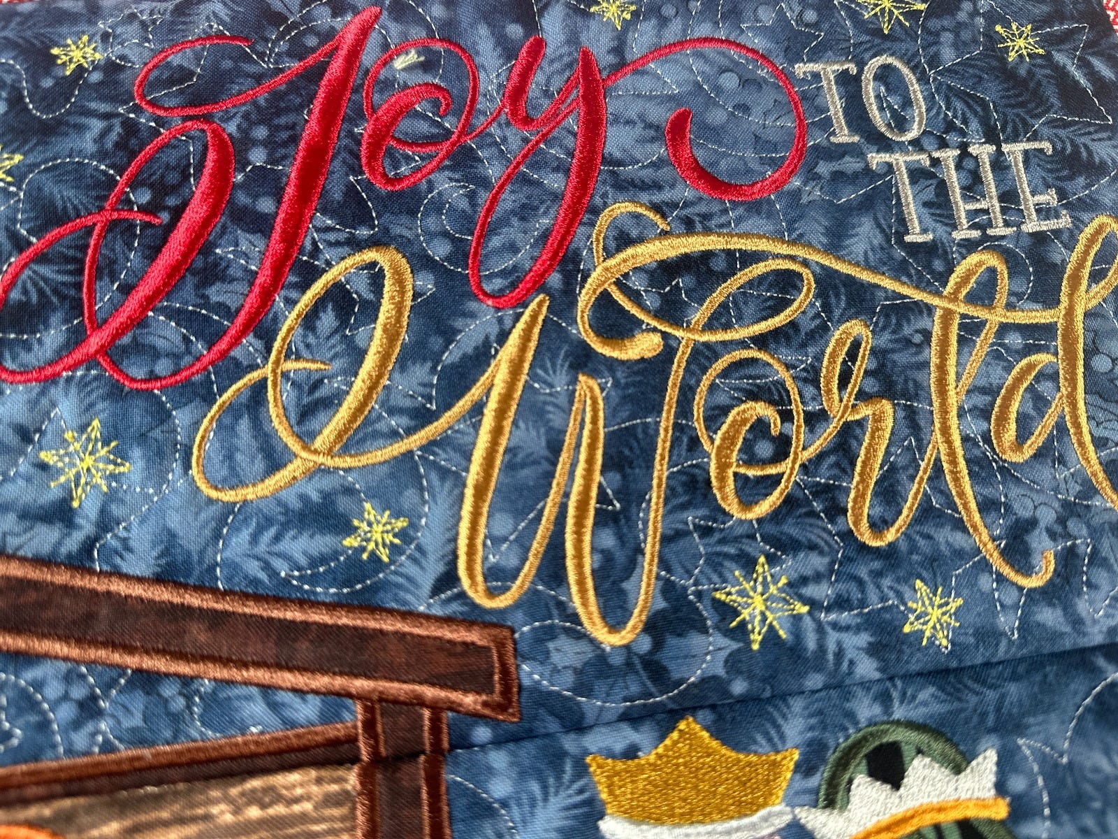 ITH Nativity Advent Calendar | Machine Embroidery Designs by JuJu