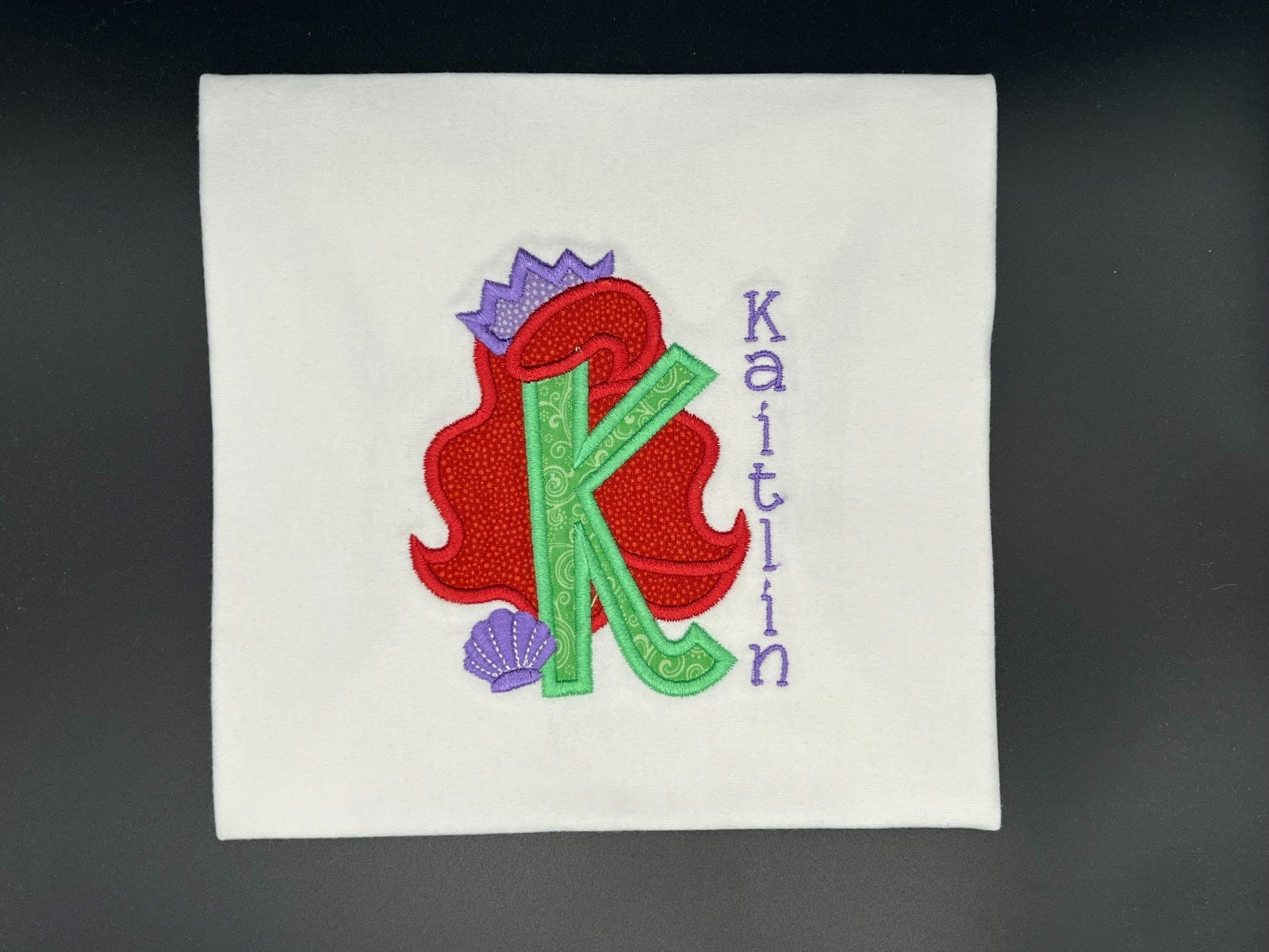 Princess Hair Alphabet | Machine Embroidery Designs by JuJu