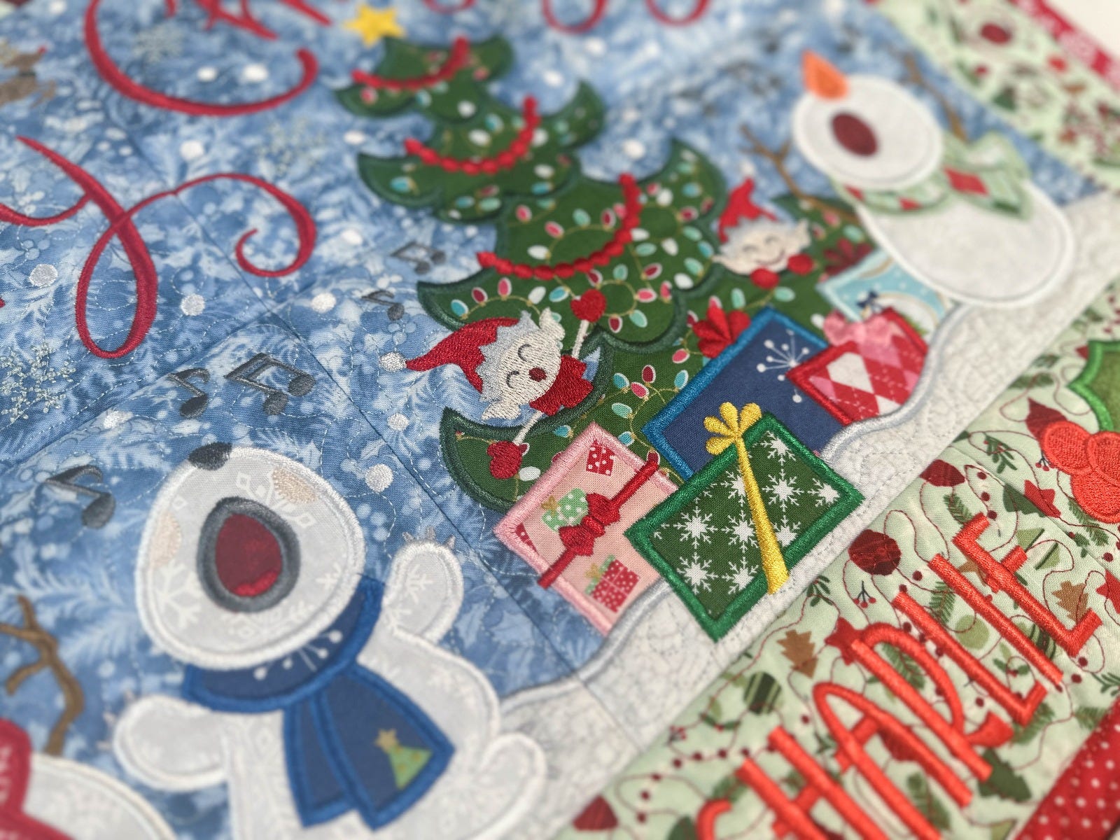 ITH Whimsical Advent Calendar | Machine Embroidery Designs by JuJu