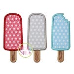 Popsicle Trio Applique | Machine Embroidery Designs by JuJu