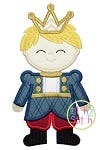 Prince Applique | Machine Embroidery Designs by JuJu