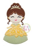 Princess Applique | Machine Embroidery Designs by JuJu