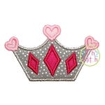 Princess Crown Applique | Machine Embroidery Designs by JuJu