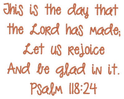 Psalm 118:24