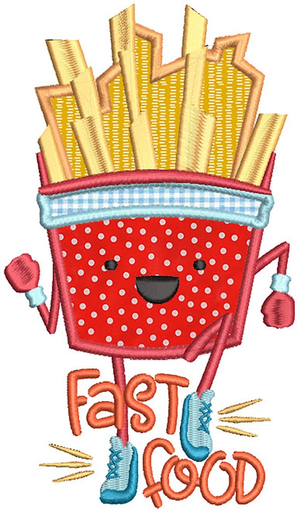 Punny Food 1 Machine Embroidery Designs by JuJu