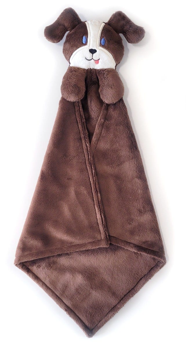 ITH Puppy Baby Blanket Lovie | Machine Embroidery Designs by JuJu