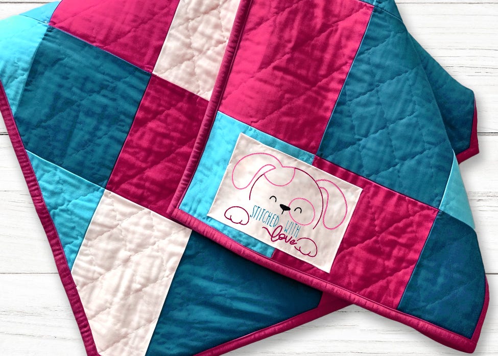 Animal Quilt Tags | Machine Embroidery Designs by JuJu