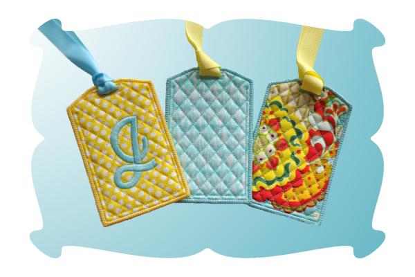 Quilted Bag Tags