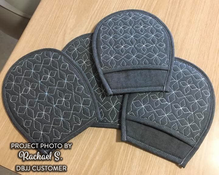 Sashiko Inspired Quilt Blocks 1