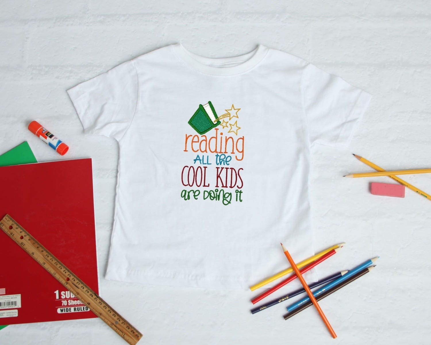 Reading Word Art 5 | Machine Embroidery Designs by JuJu