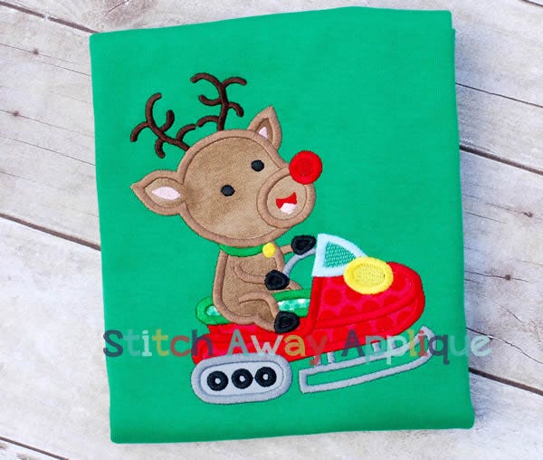 Reindeer Mobile | Machine Embroidery Designs by JuJu/ Stitch Away Applique 