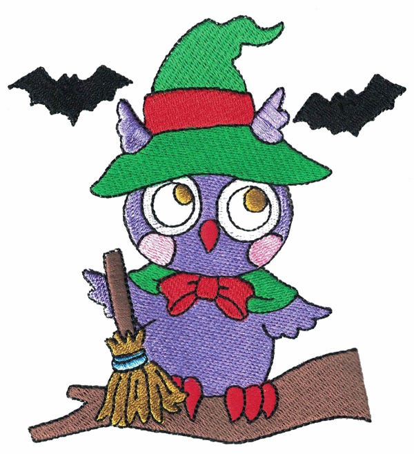 Treats n Tricks Halloween Filled Machine Embroidery Designs by JuJu