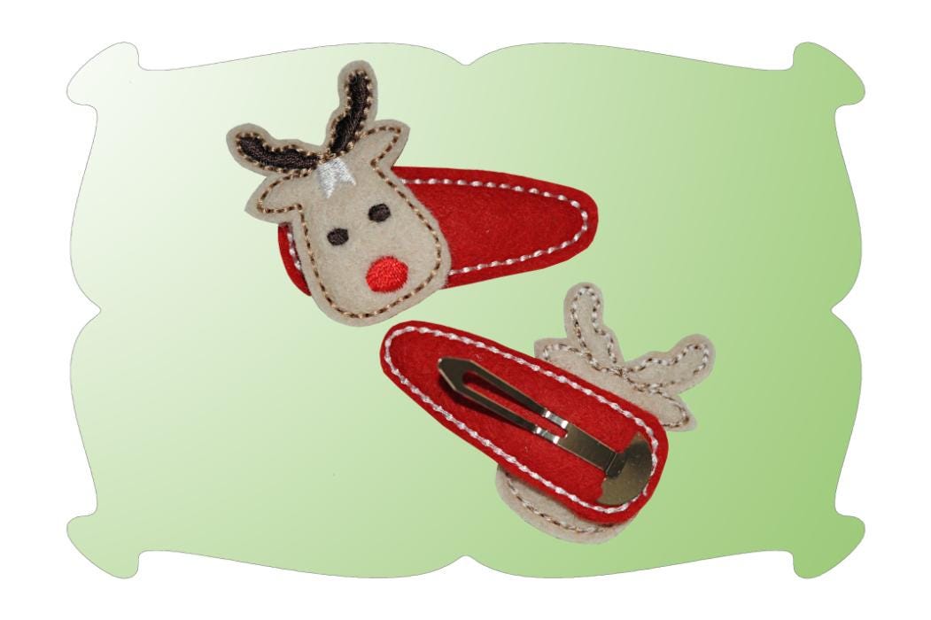 Rudolph Snap Clip Mini