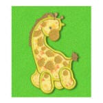 Jungle Safari Sweeties Applique Machine Embroidery Designs by JuJu 