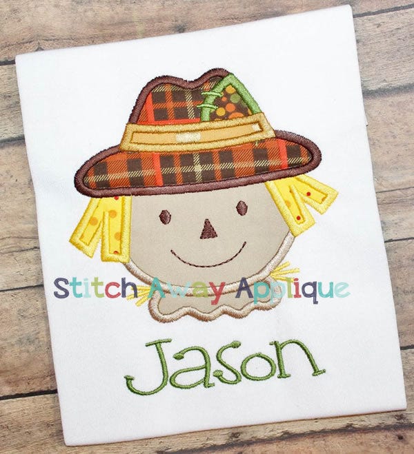 Scarecrow Boy 2 | Machine Embroidery Designs by JuJu