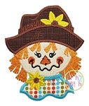 Scarecrow Girl 3 Applique | Machine Embroidery Designs by JuJu