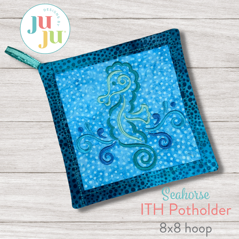 ITH Seahorse Pot Holder