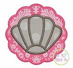 Seashell Scallop Applique | Machine Embroidery Designs by JuJu