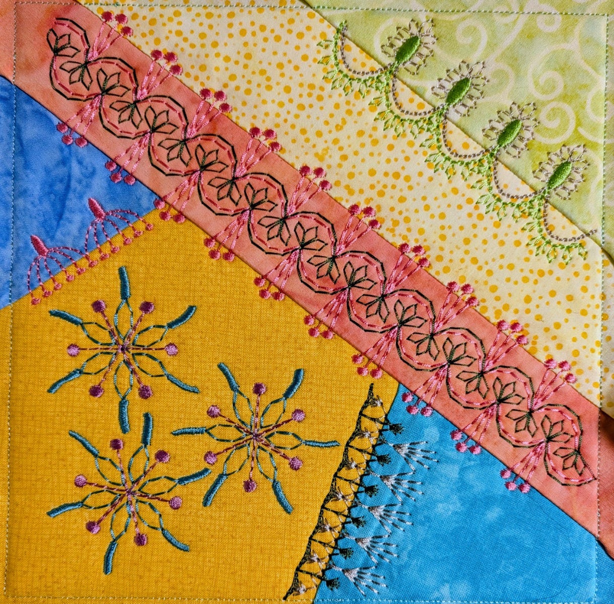 In The Hoop Crazy Patch Blocks Project Series 4 Set 3