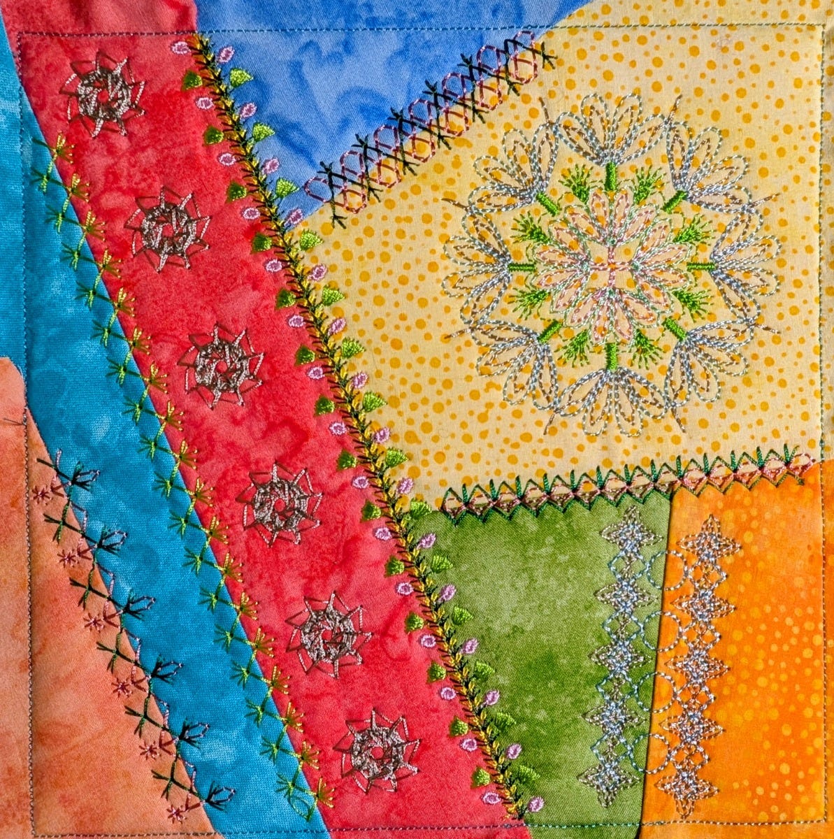 In The Hoop Crazy Patch Blocks Project Series 4 Set 4