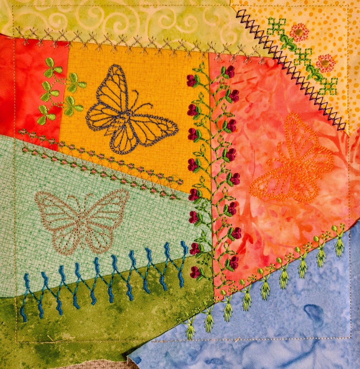 In The Hoop Crazy Patch Blocks Project Series 4 Set 1