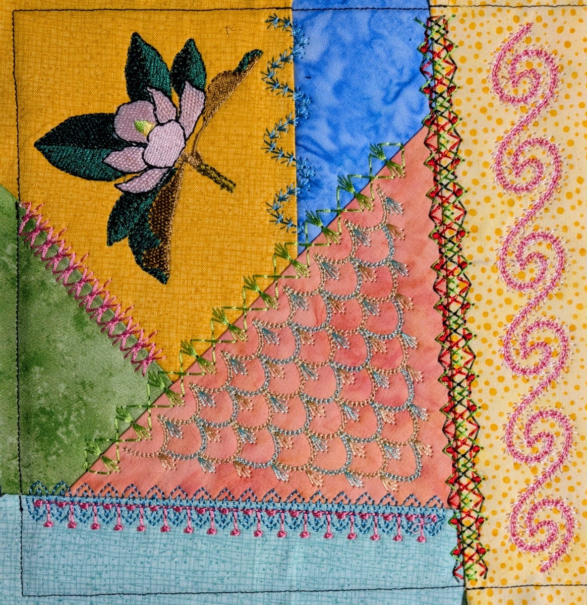 In The Hoop Crazy Patch Blocks Project Series 4 Set 1