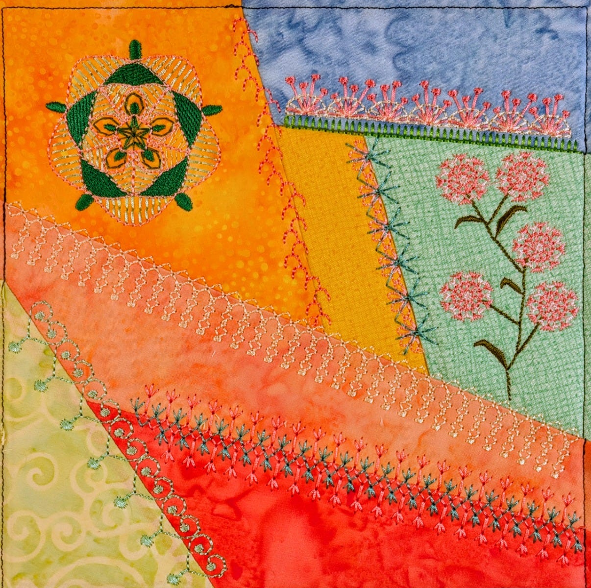 In The Hoop Crazy Patch Blocks Project Series 4 Set 1