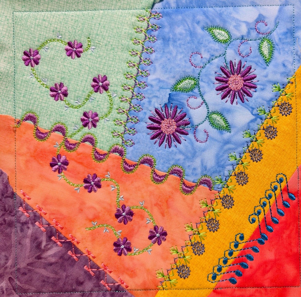 In The Hoop Crazy Patch Blocks Project Series 4 Set 2