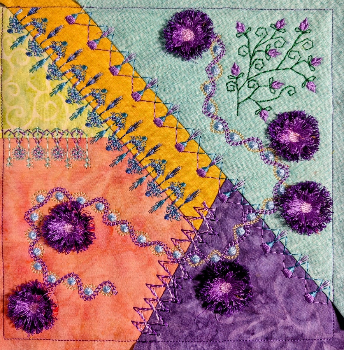 In The Hoop Crazy Patch Blocks Project Series 4 Set 2