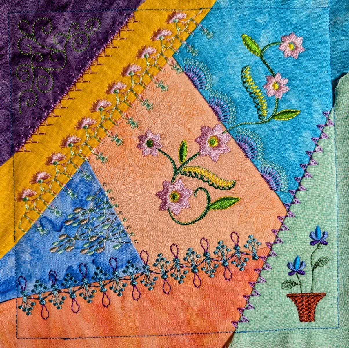 In The Hoop Crazy Patch Blocks Project Series 4 Set 2