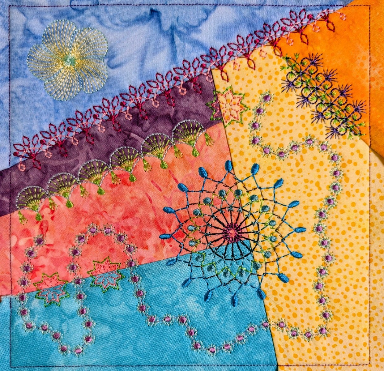 In The Hoop Crazy Patch Blocks Project Series 4 Set 3