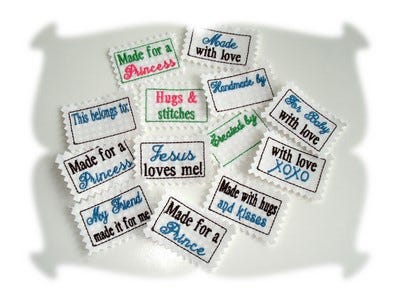 Lil Label Iron Ons Set 3