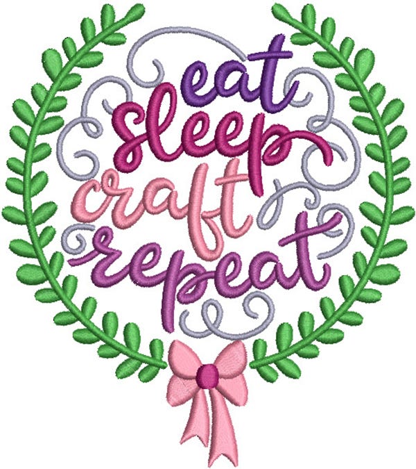 Sewing Sayings Set 5 Machine Embroidery Designs By JuJu