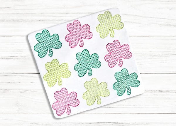 Skethcy Shamorcks | Machine Embroidery Designs by JuJu