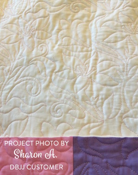 Easter Lilies End-to-End Quilting Embroidery Design