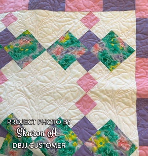 Easter Lilies End-to-End Quilting Embroidery Design