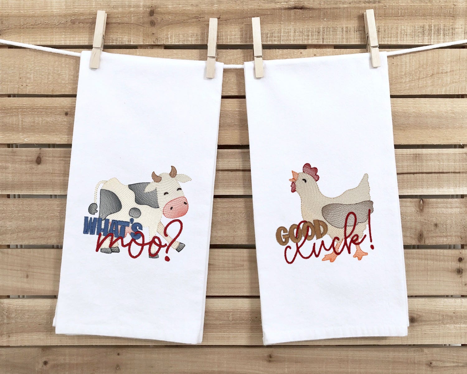 Silly Animal Word Art | Machine Embroidery Designs by JuJu